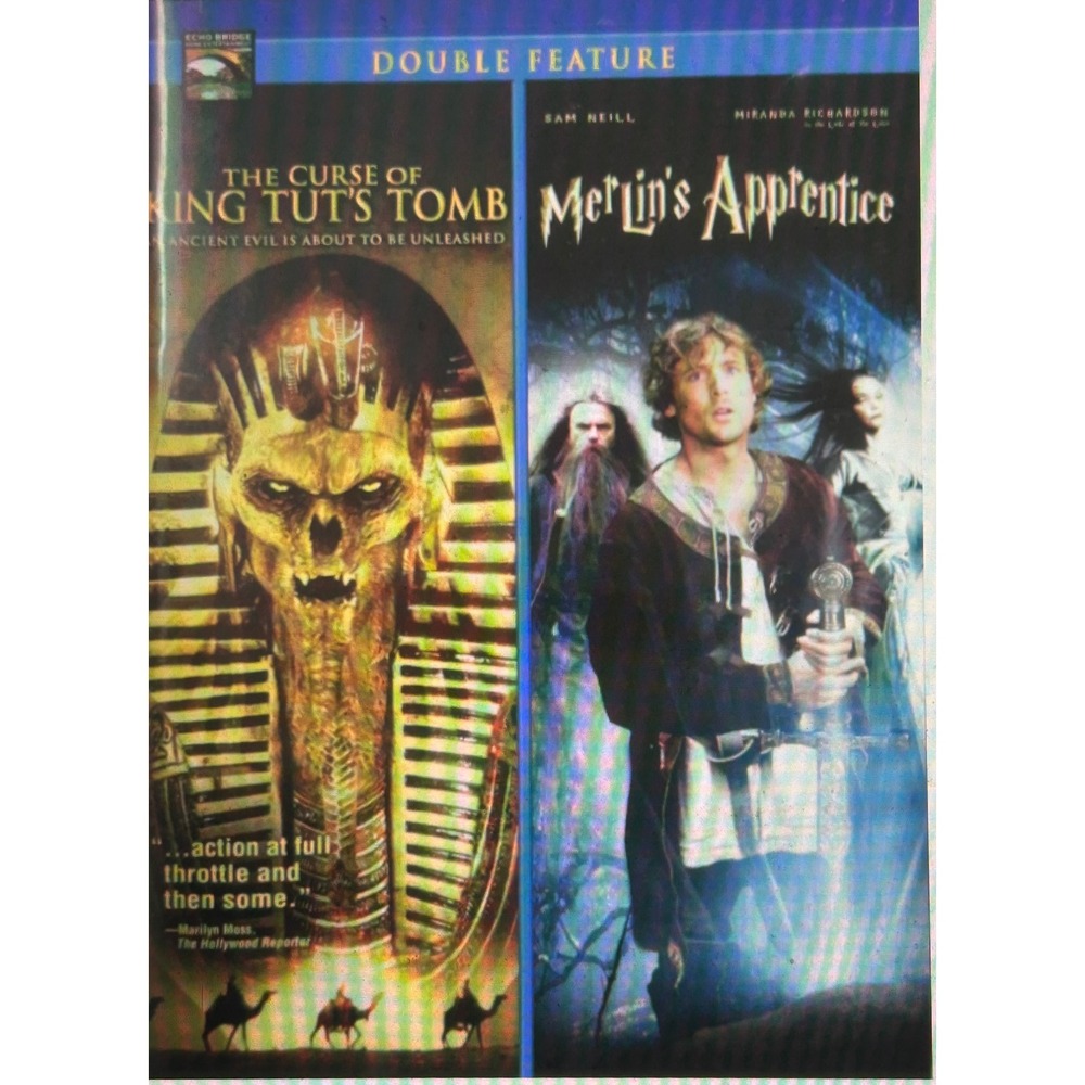 The Curse Of King Tuts Tomb Merlins Apprentice Double Feature DVD Disc Only